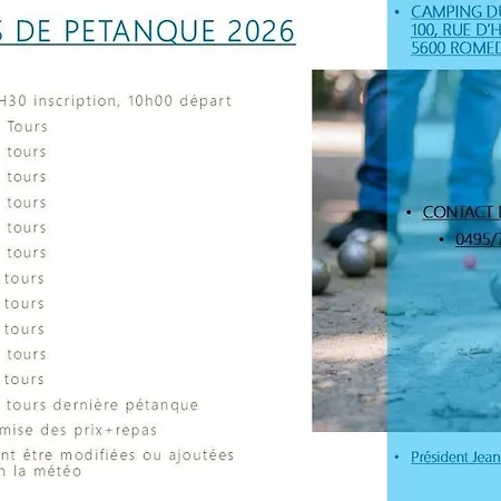 Campsite Caravane En Pleine Nature Ferme Proche De Philippeville