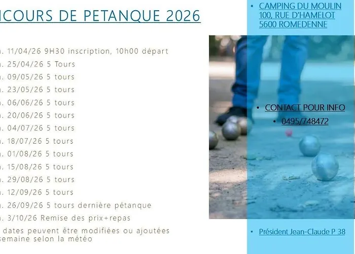 Campsite Caravane En Pleine Nature Ferme Proche De Philippeville